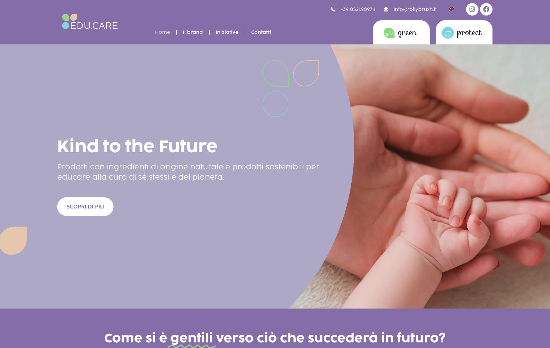 Realizzazione Sito web aziendale | Edu.Care