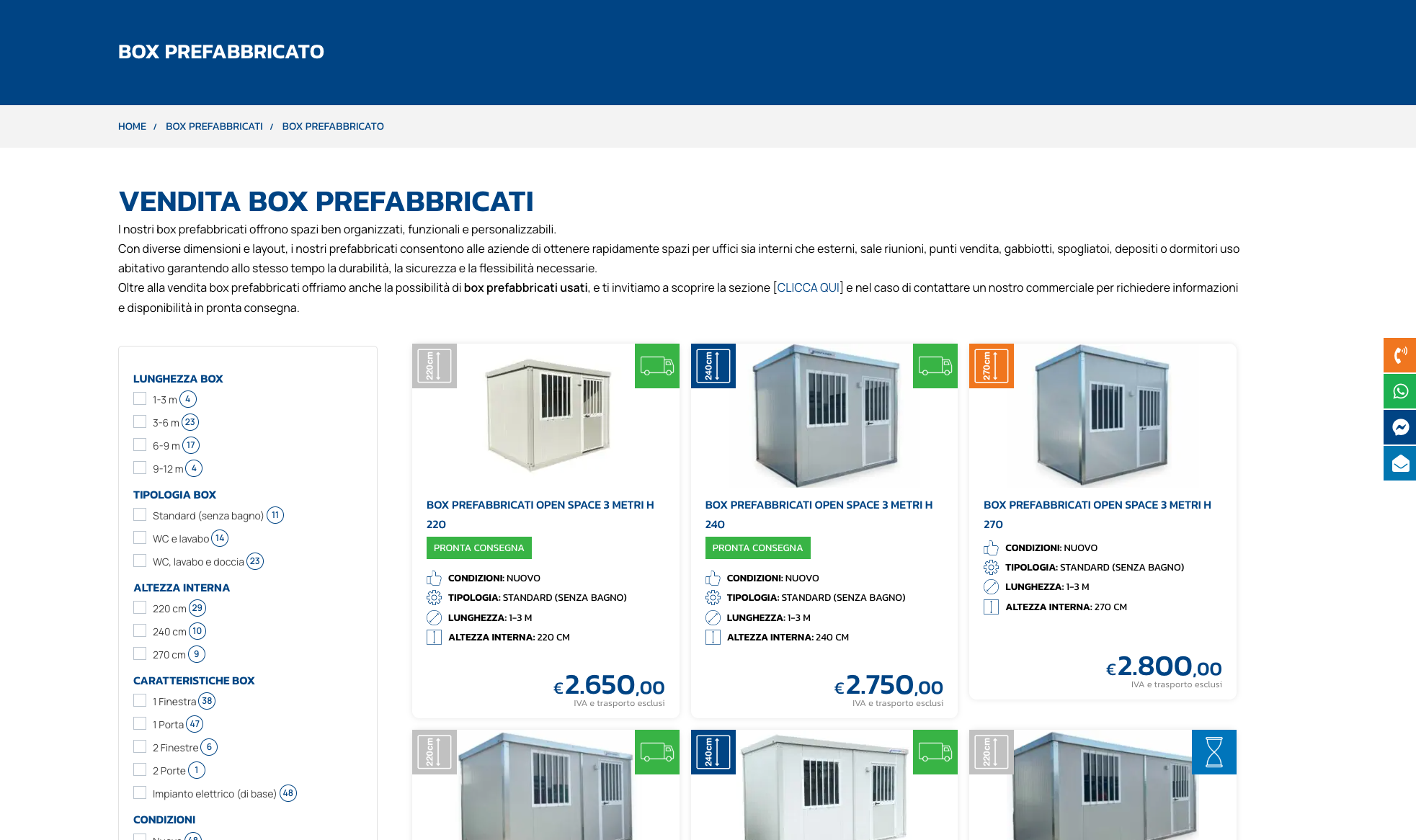 Sito web aziendale | Container.biz