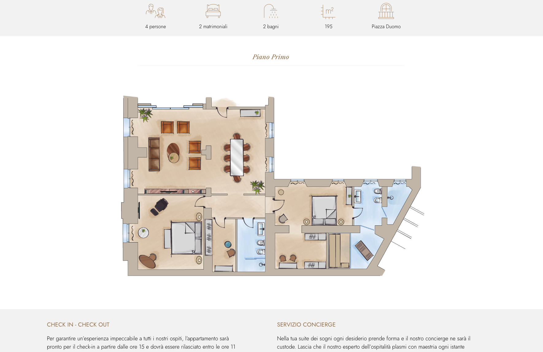 Creazione sito web appartamenti luxury Milano