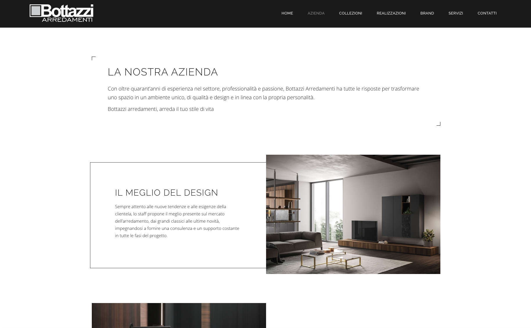 Creazione Sito web arredamenti | Bottazzi Arredamenti