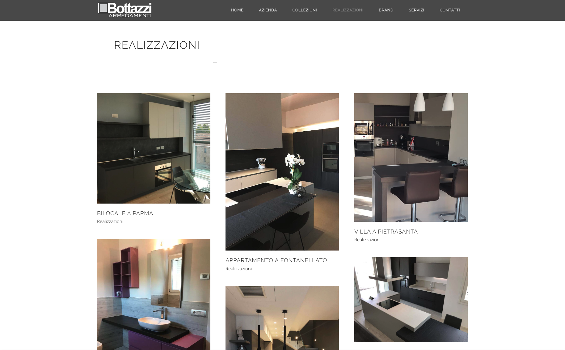 Creazione Sito web arredamenti | Bottazzi Arredamenti
