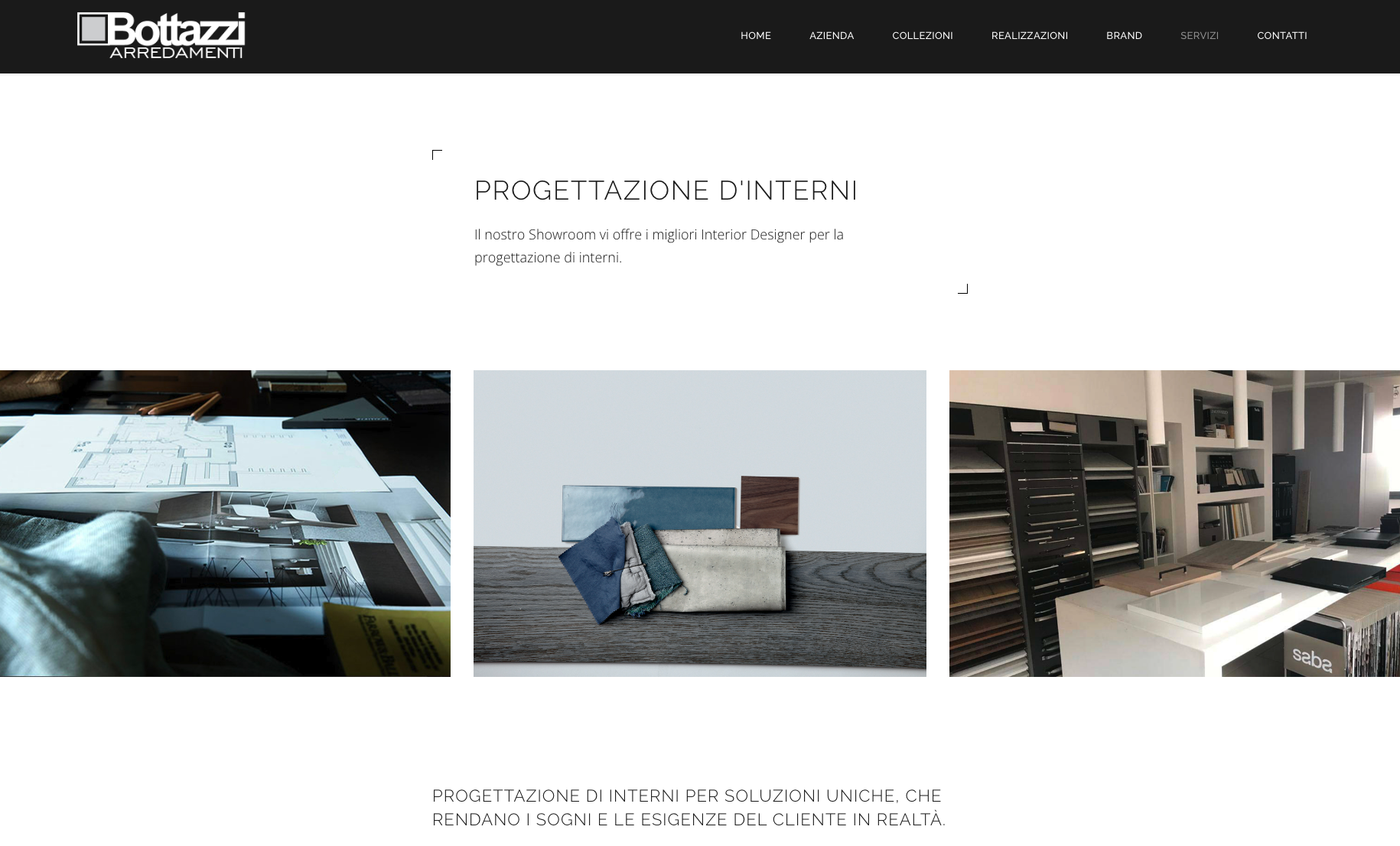 Creazione Sito web arredamenti | Bottazzi Arredamenti