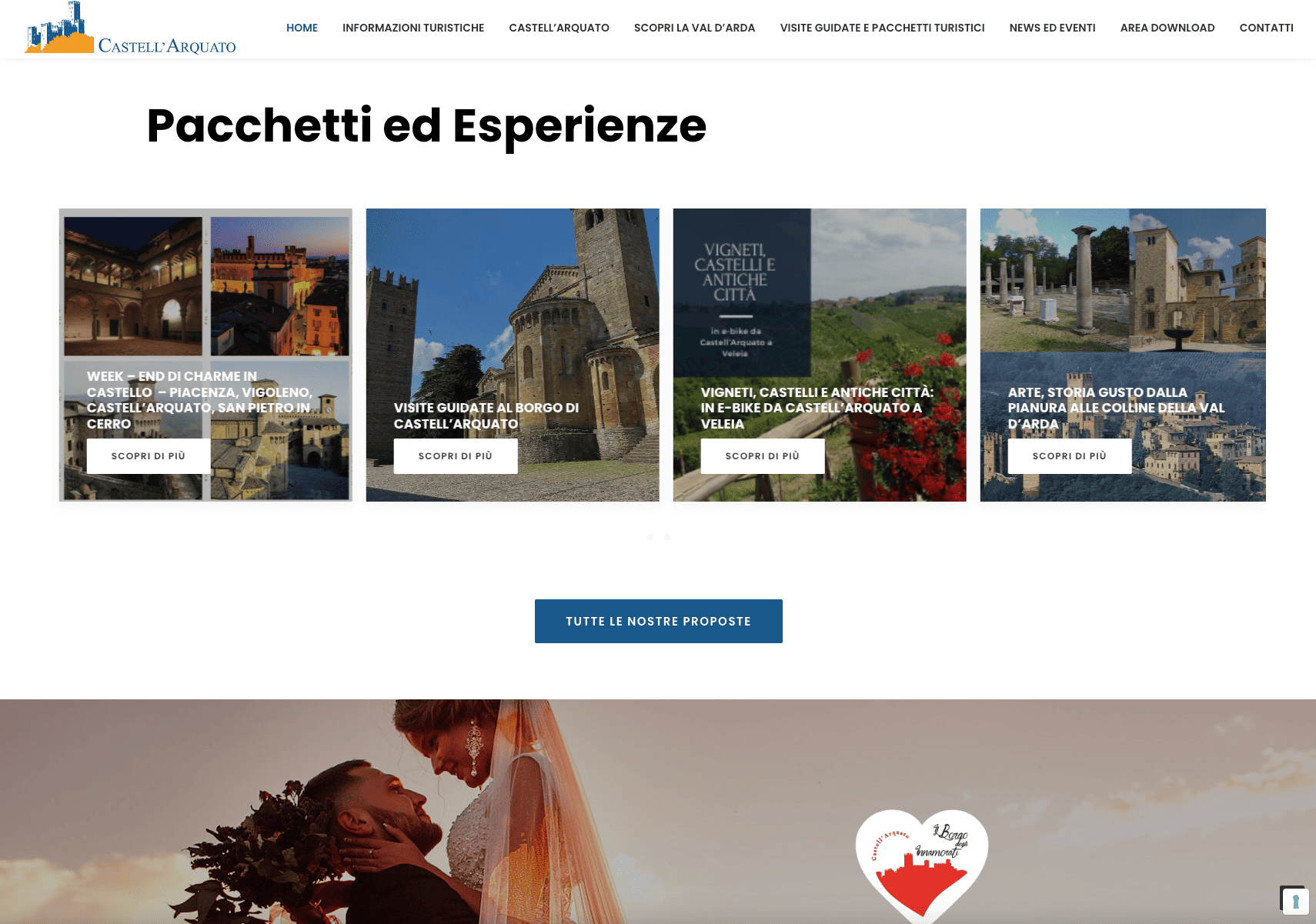 Sito web turismo | Castell'Arquato