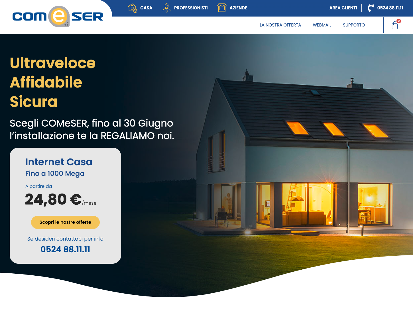 Realizzazione sito web internet e wifi telefonia
