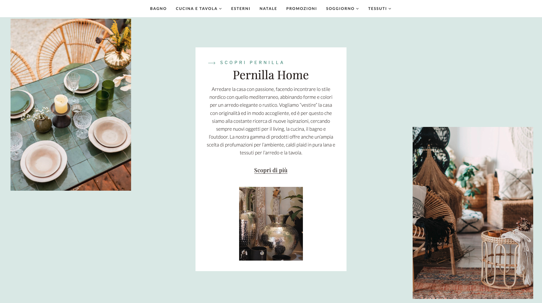 Realizzazione sito web Pernilla Home Idee per la casa