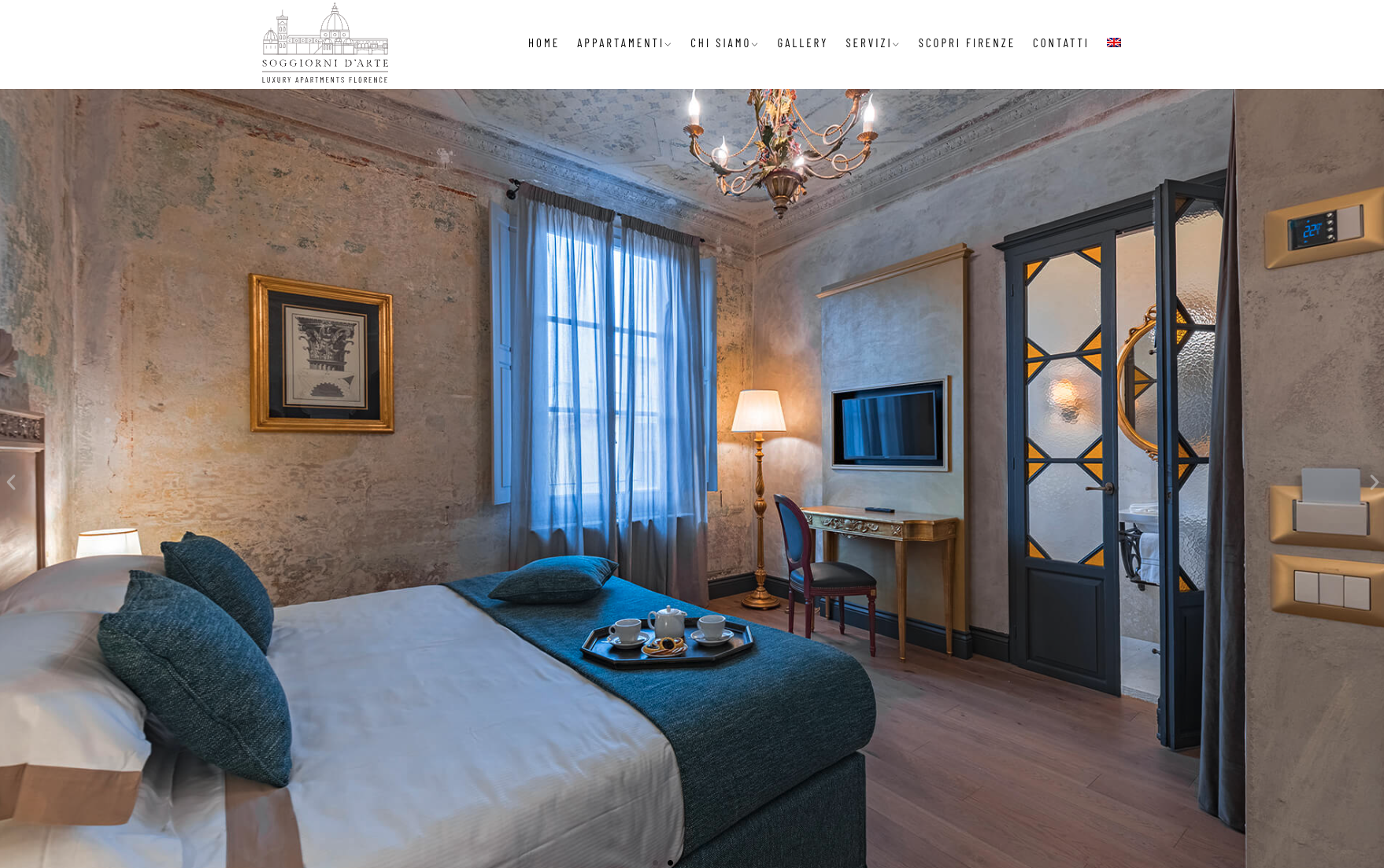 Sito web appartamenti luxury | Soggiorni D'Arte