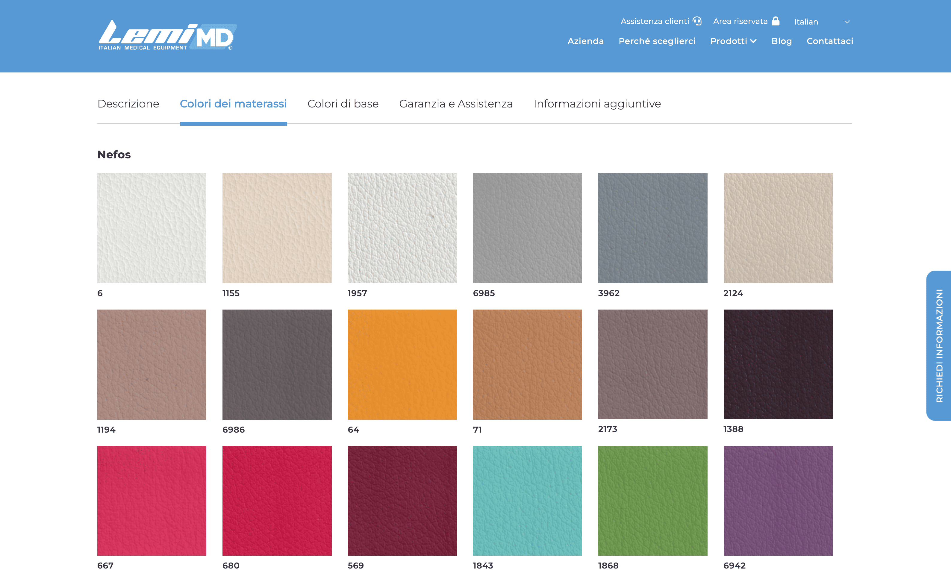 Sito web attrezzature medicali | Lemi MD