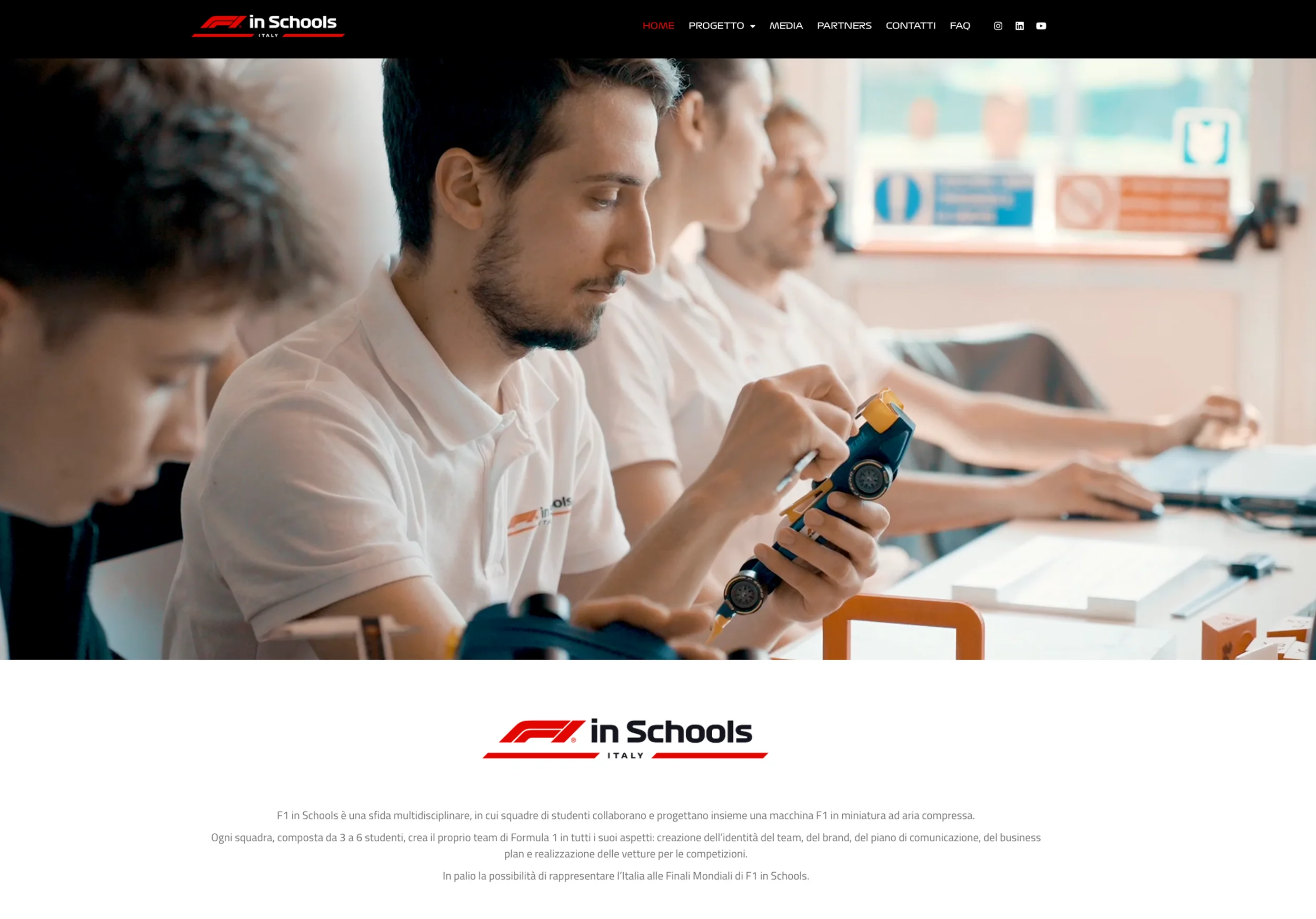 Realizzazione sito web formazione F1
