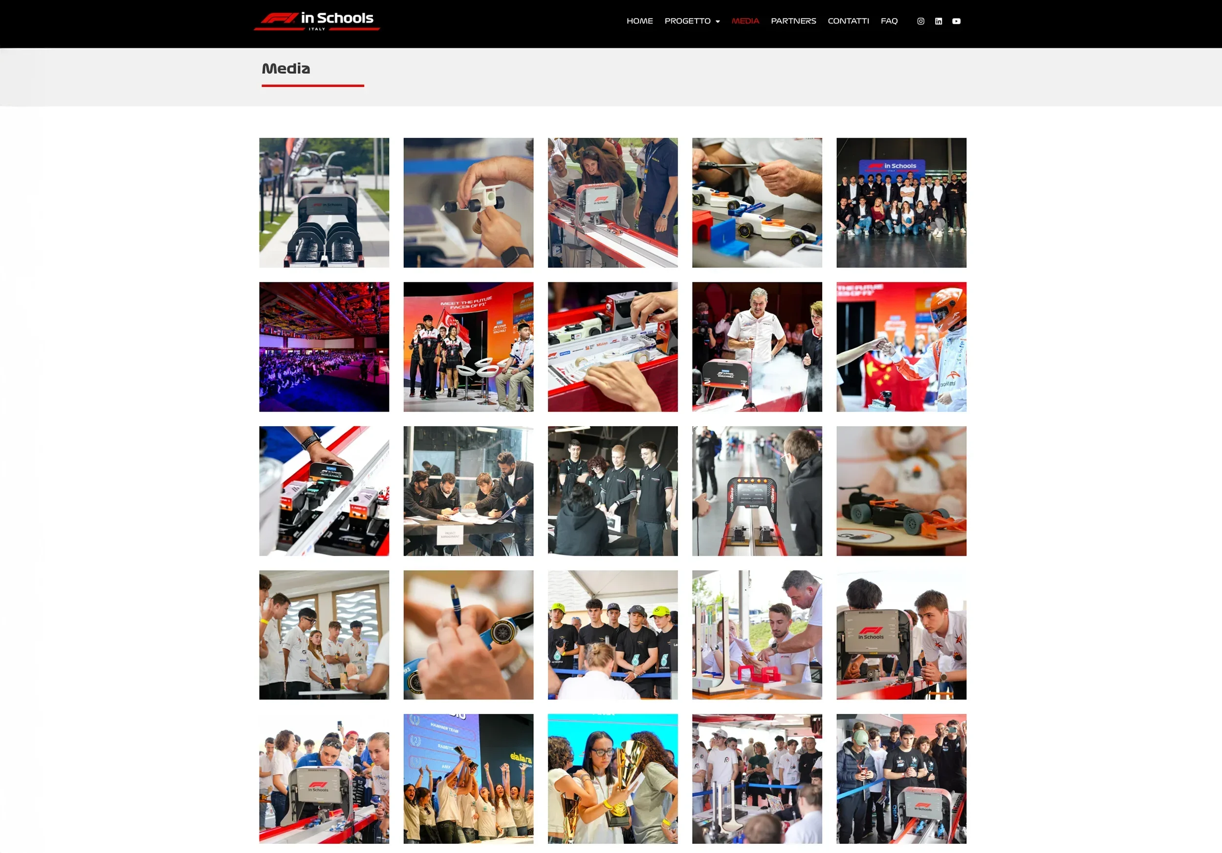 Realizzazione sito web formazione F1