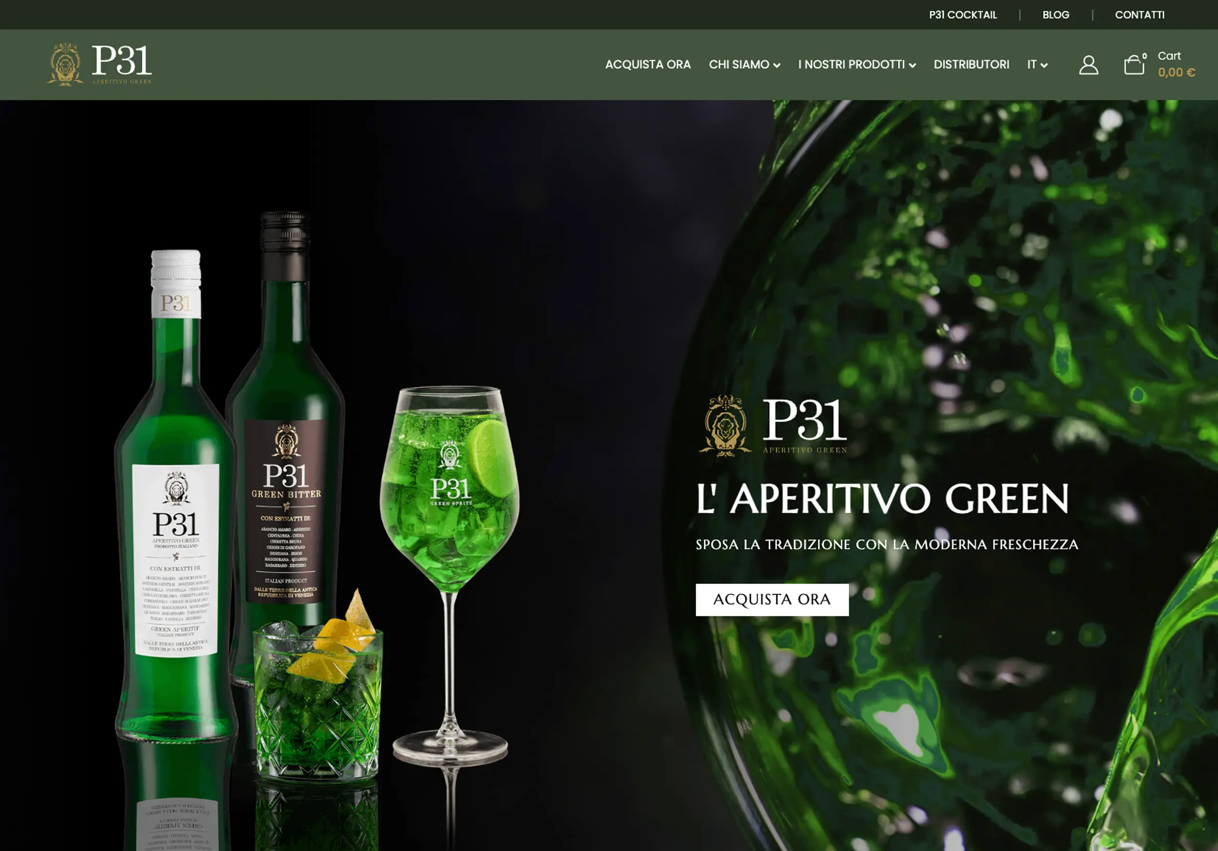 Realizzazione Sito Ecommerce Beverage | P31