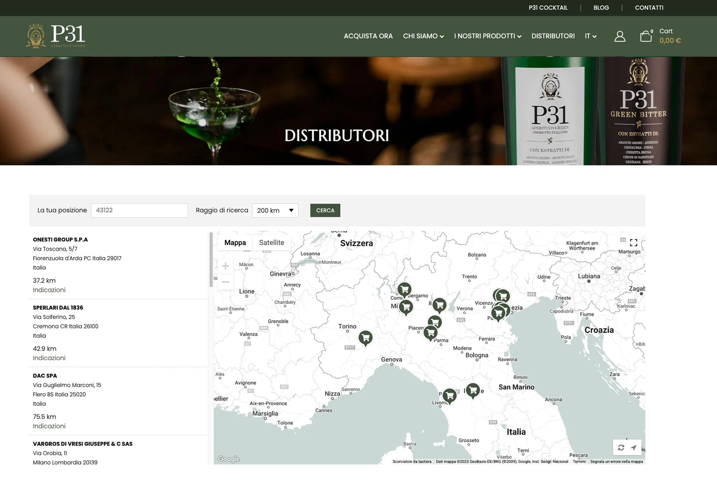 Realizzazione Sito Ecommerce Beverage | P31